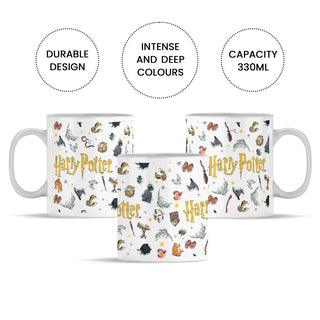 Mug Accio Les Symboles Harry Potter 330ml -  La boutique Aux 2 Balais