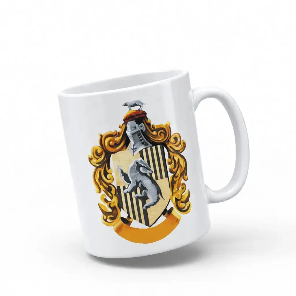Mug Blason Poufsouffle -  La boutique Aux 2 Balais