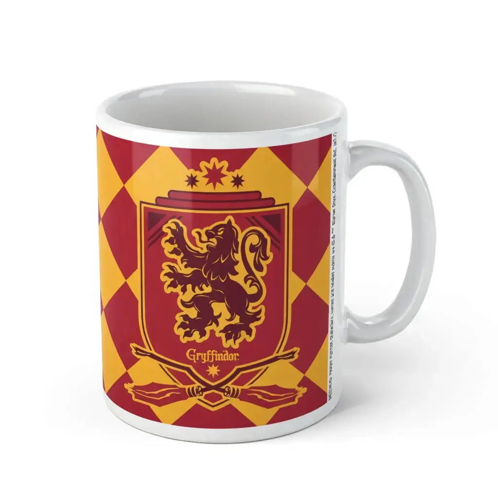 Mug Carreaux Gryffondor -  La boutique Aux 2 Balais