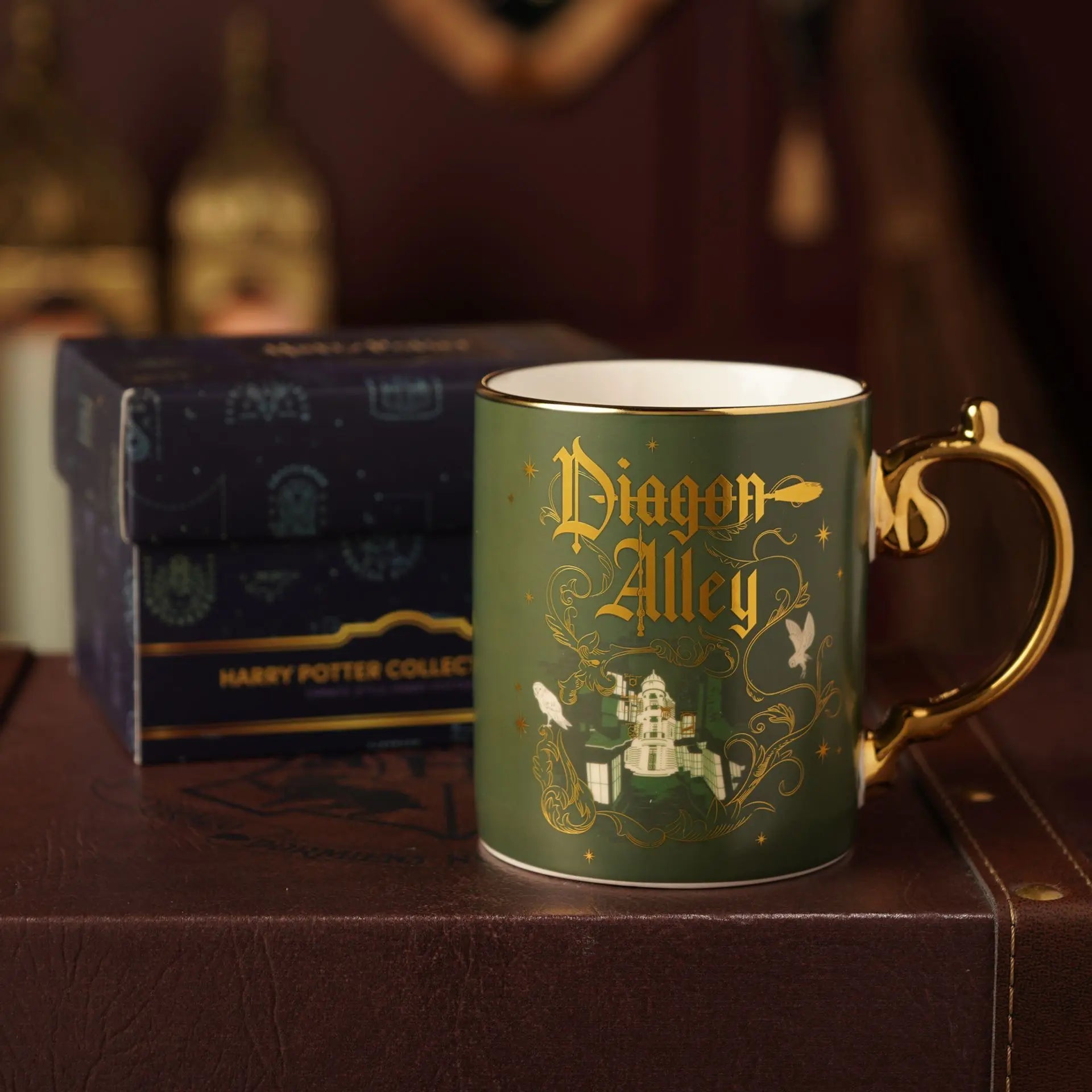Mug Diagon Alley Gold Edition -  La boutique Aux 2 Balais