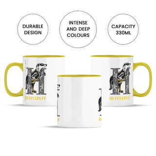 Mug Elixir Poufsouffle Jaune 330ml -  La boutique Aux 2 Balais