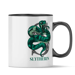 Mug Elixir Serpentard Noir 330ml -  La boutique Aux 2 Balais