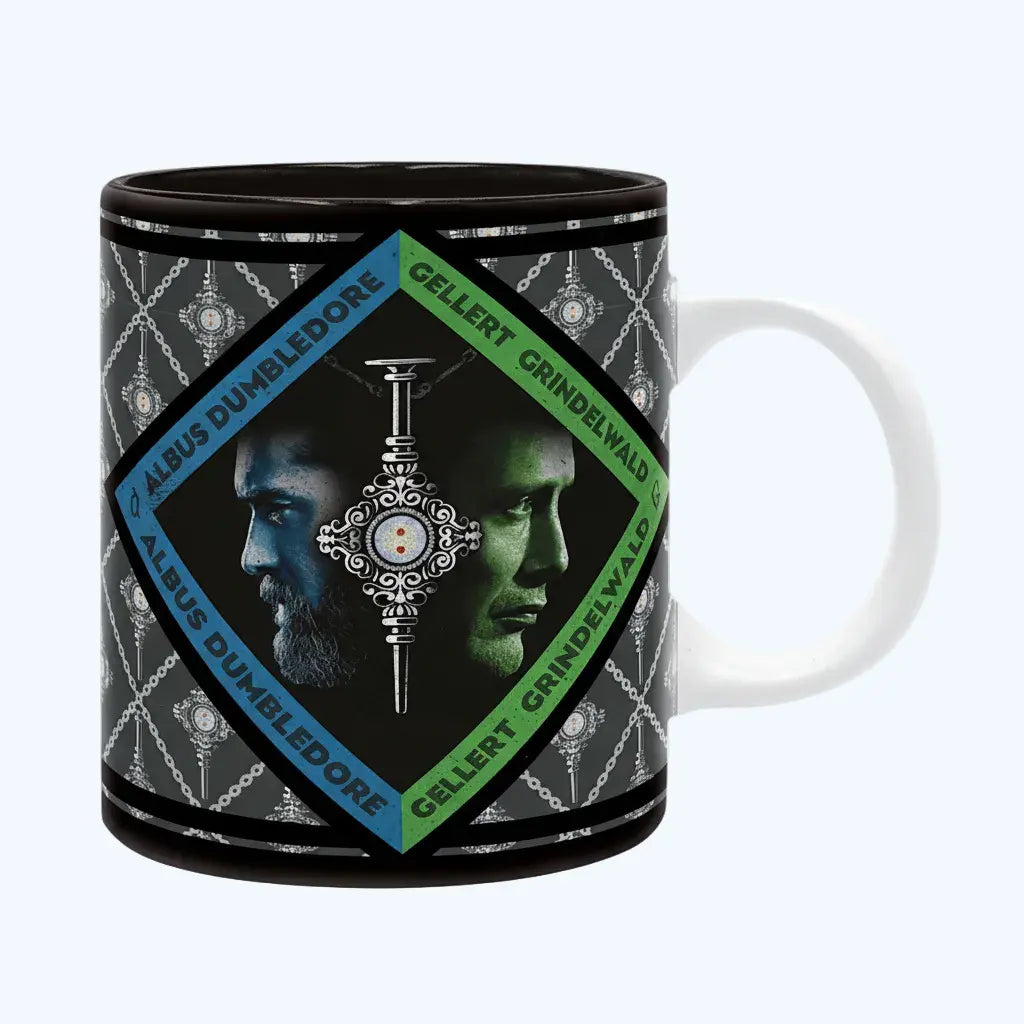 Mug Harry Potter Les Animaux Fantastiques - Dumbledore & Grindelwald - 320 ml -  La boutique Aux 2 Balais