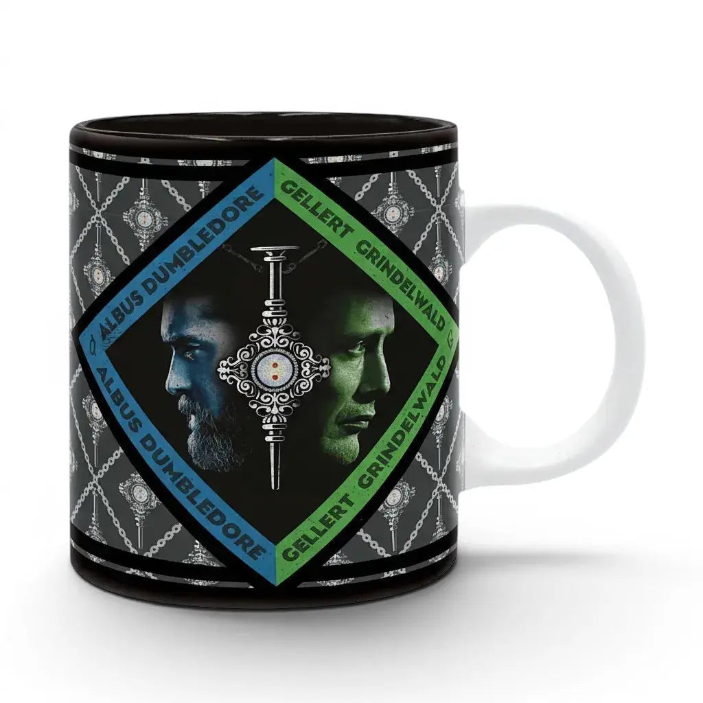 Mug Harry Potter Les Animaux Fantastiques - Dumbledore & Grindelwald - 320 ml -  La boutique Aux 2 Balais