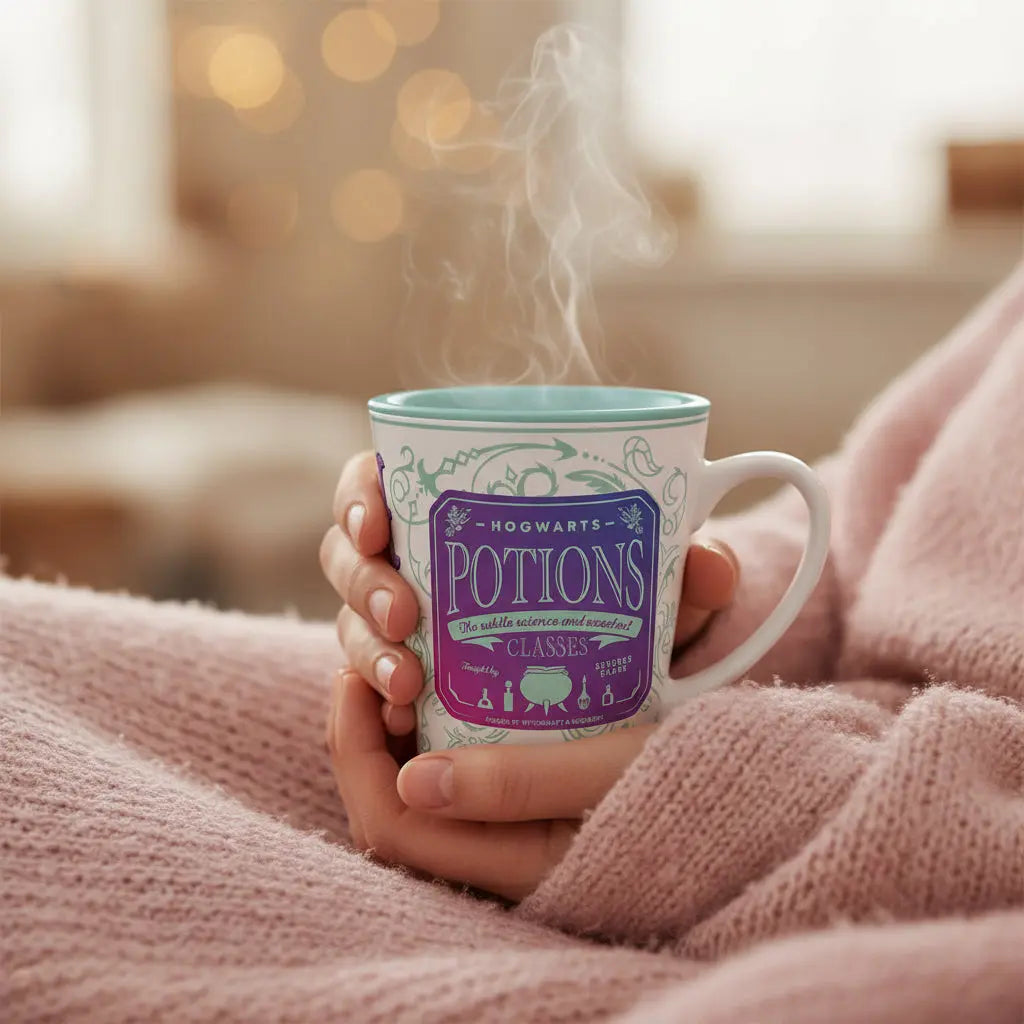 Mug Harry Potter Potion Amortentia & Poudlard - Céramique 250 ml -  La boutique Aux 2 Balais