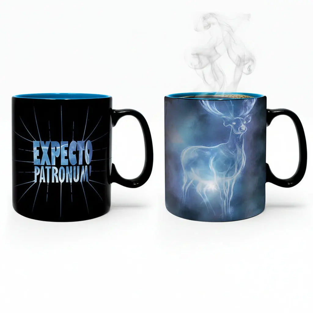 Mug Harry Potter Thermo-réactif Expecto Patronum - 460 ml -  La boutique Aux 2 Balais
