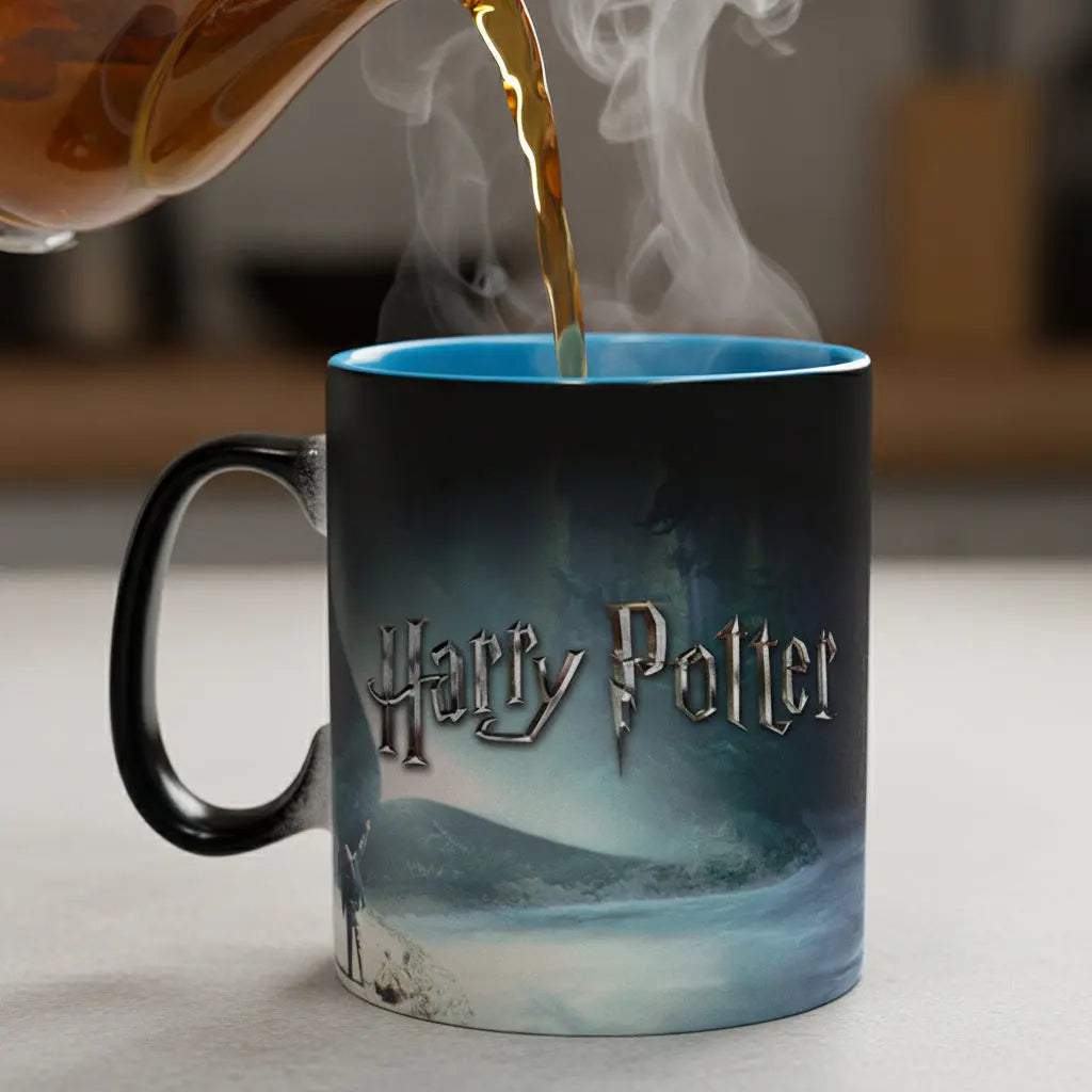 Mug Harry Potter Thermo-réactif Expecto Patronum - 460 ml -  La boutique Aux 2 Balais