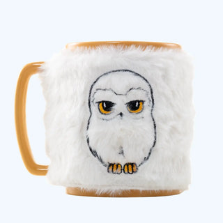 Mug Hedwige Fuzzy avec housse peluche - Céramique 450 ml -  La boutique Aux 2 Balais