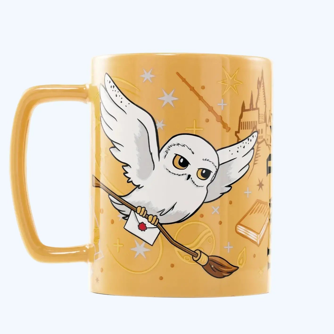 Mug Hedwige Fuzzy avec housse peluche - Céramique 450 ml -  La boutique Aux 2 Balais