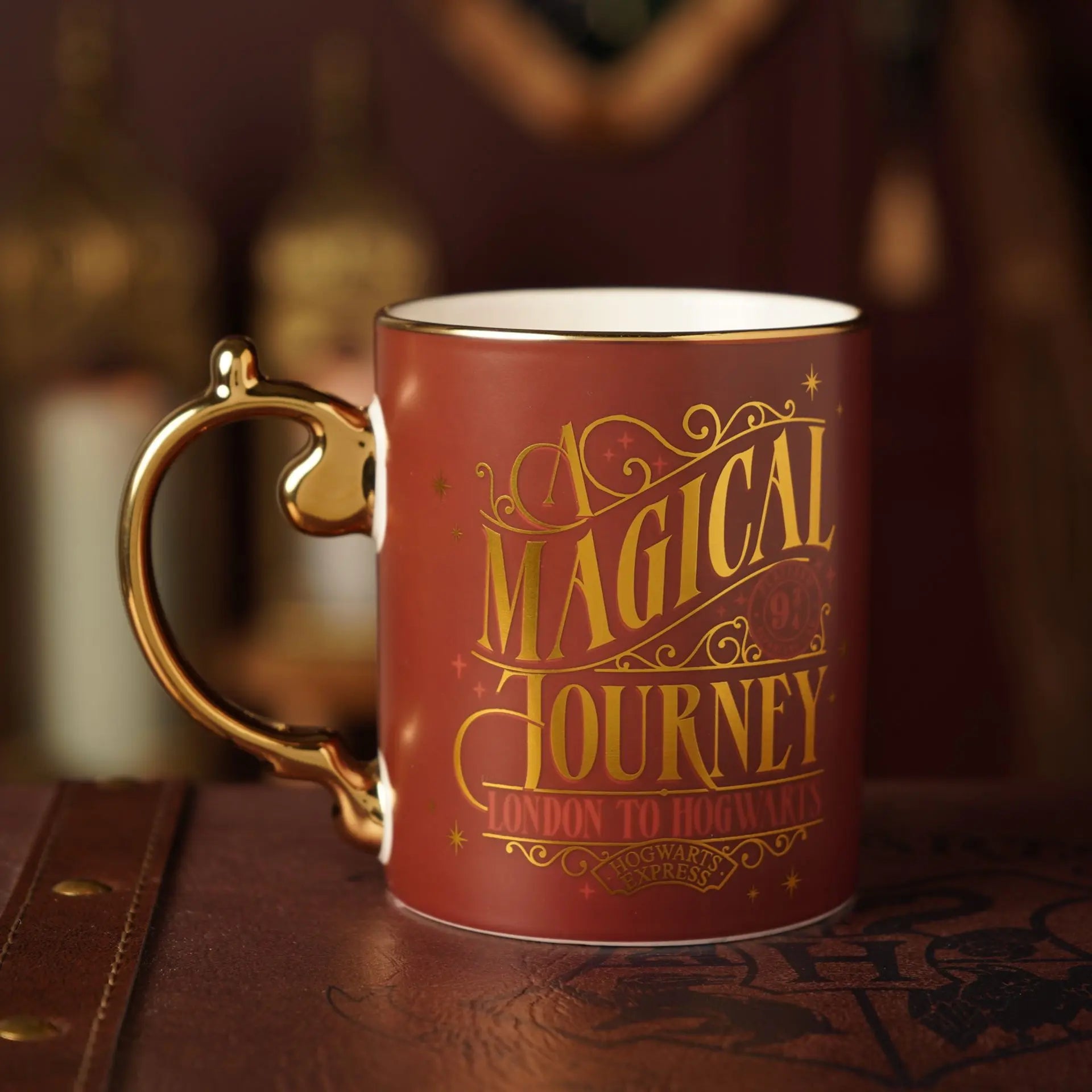 Mug Hogwarts Express Gold Edition -  La boutique Aux 2 Balais
