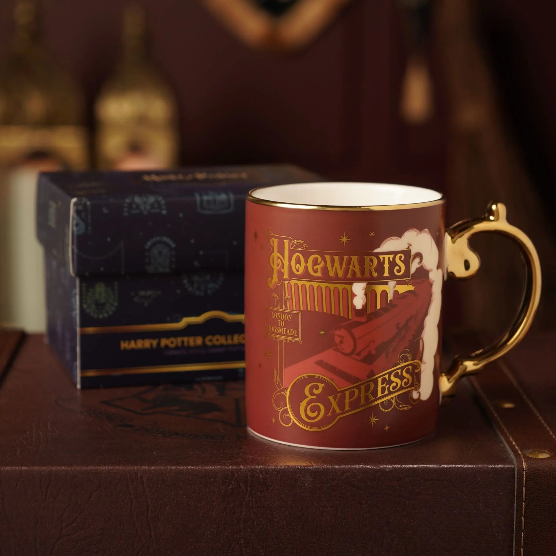 Mug Hogwarts Express Gold Edition -  La boutique Aux 2 Balais