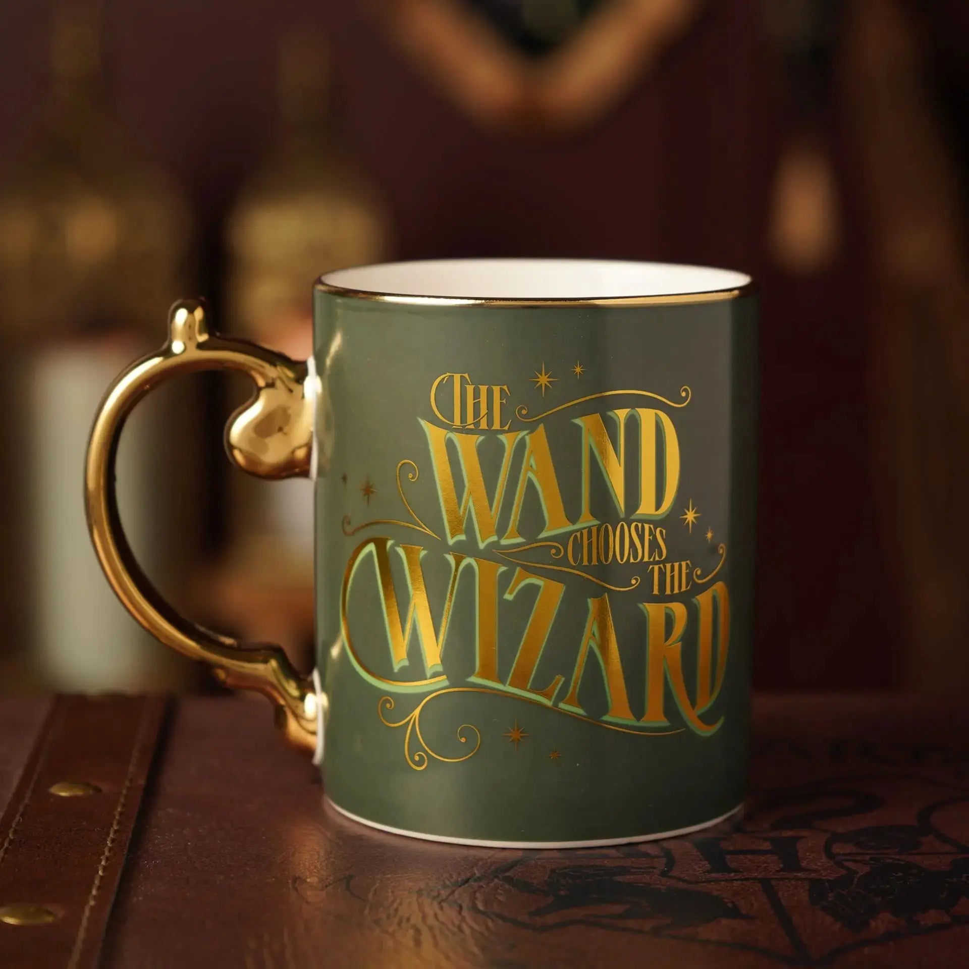 Mug Ollivanders Gold Edition -  La boutique Aux 2 Balais