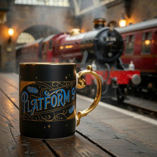 Mug Plateforme 9 3/4 Gold Edition -  La boutique Aux 2 Balais