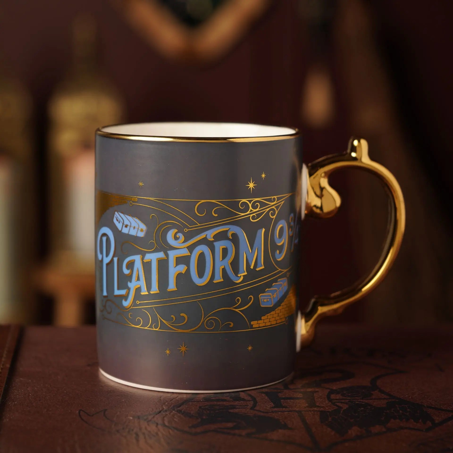 Mug Plateforme 9 3/4 Gold Edition -  La boutique Aux 2 Balais