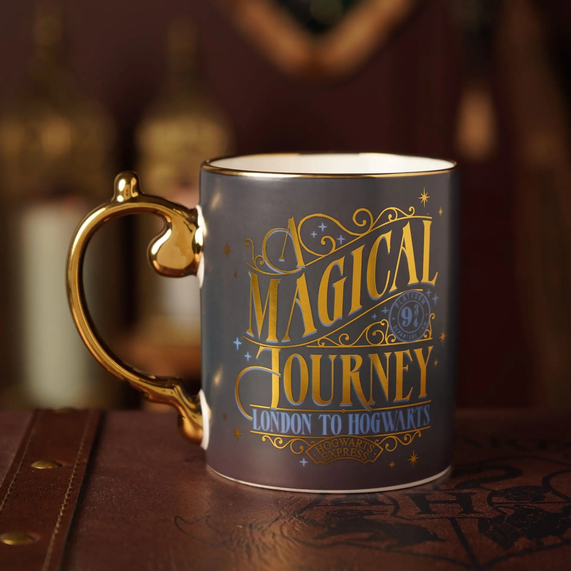 Mug Plateforme 9 3/4 Gold Edition -  La boutique Aux 2 Balais