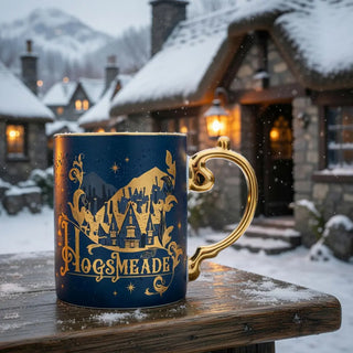 Mug Pré-au-Lard Gold Edition -  La boutique Aux 2 Balais