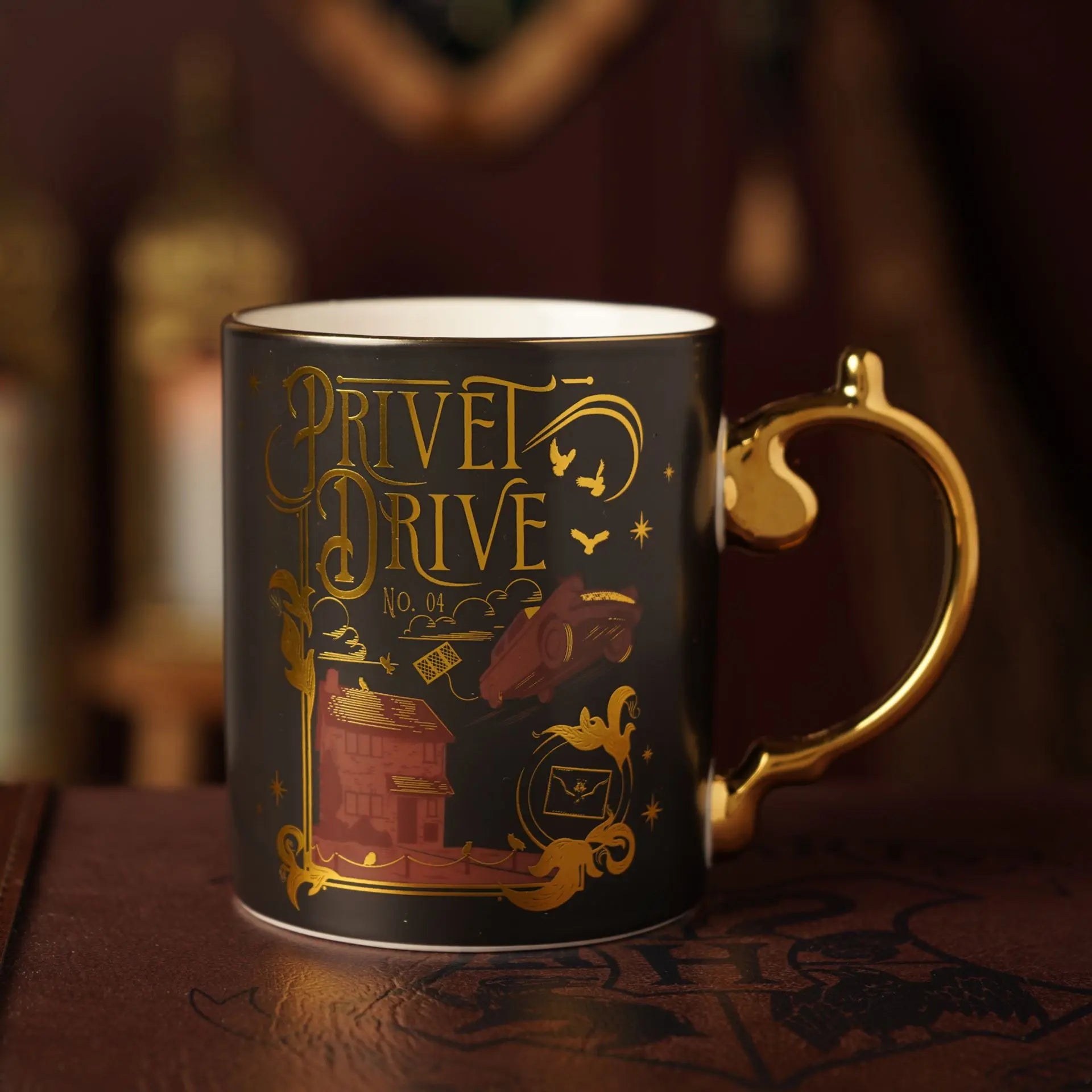 Mug Privet Drive Gold Edition -  La boutique Aux 2 Balais