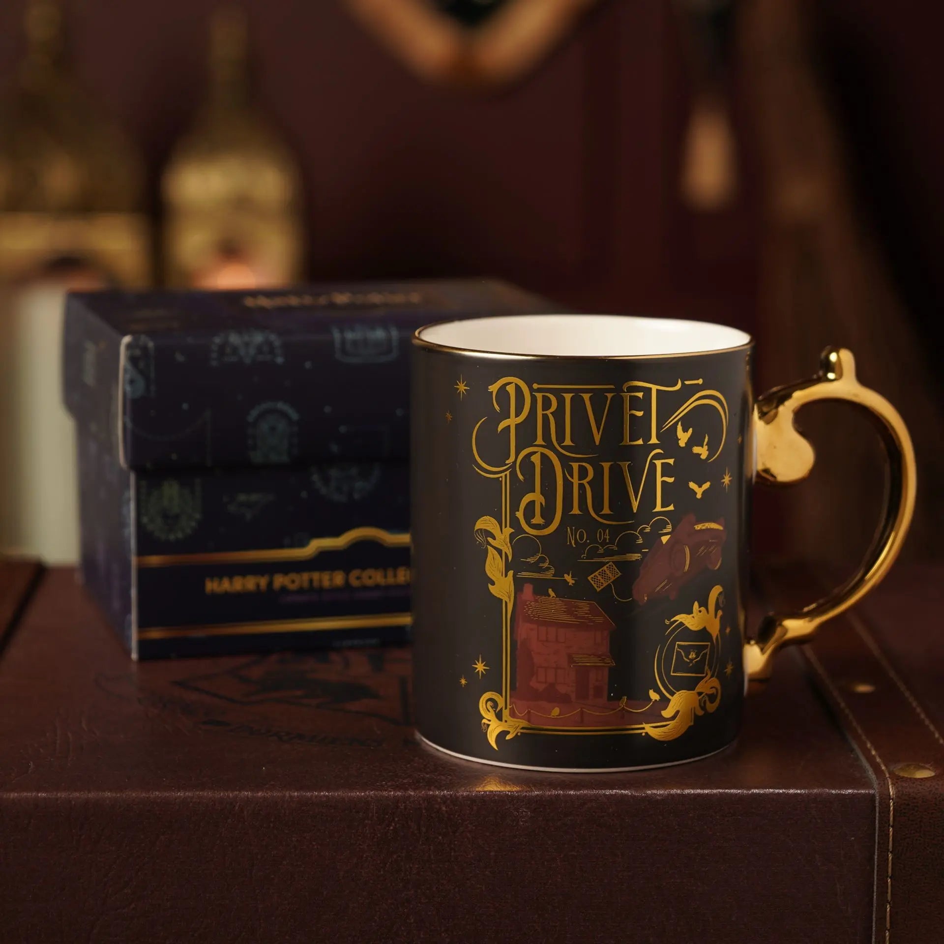Mug Privet Drive Gold Edition -  La boutique Aux 2 Balais
