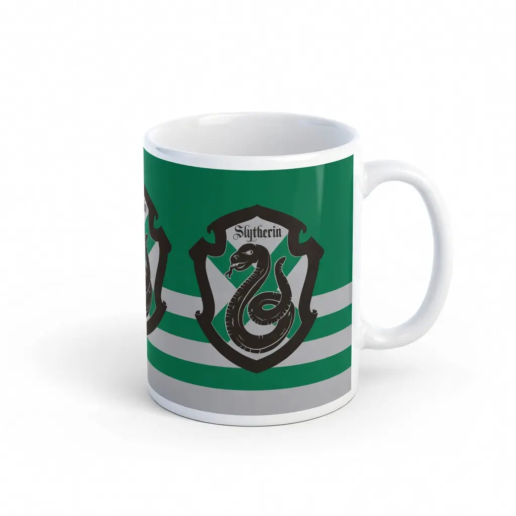 Mug Rayé Serpentard -  La boutique Aux 2 Balais
