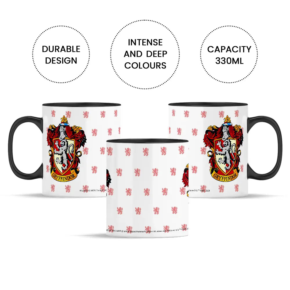 Mug Sortilège Gryffondor 330ml -  La boutique Aux 2 Balais