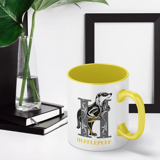 Mug Sortilège Poufsouffle noir 330ml -  La boutique Aux 2 Balais