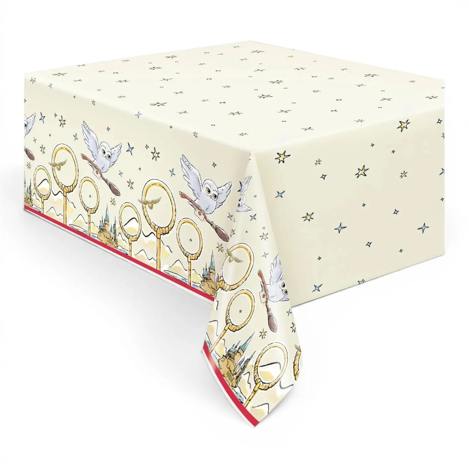 Nappe Papier Harry Potter - Quidditch et Hedwige 137 x 213 cm