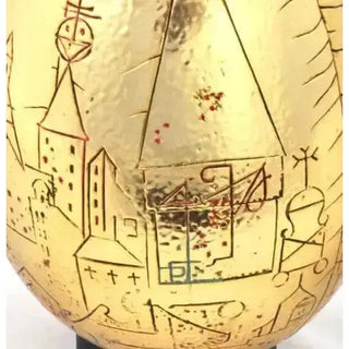 Oeuf d’Or - taille réelle -  La boutique Aux 2 Balais