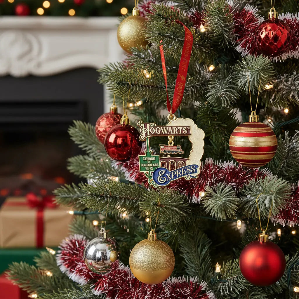 Ornement Hogwarts Express Harry Potter Noël -  La boutique Aux 2 Balais