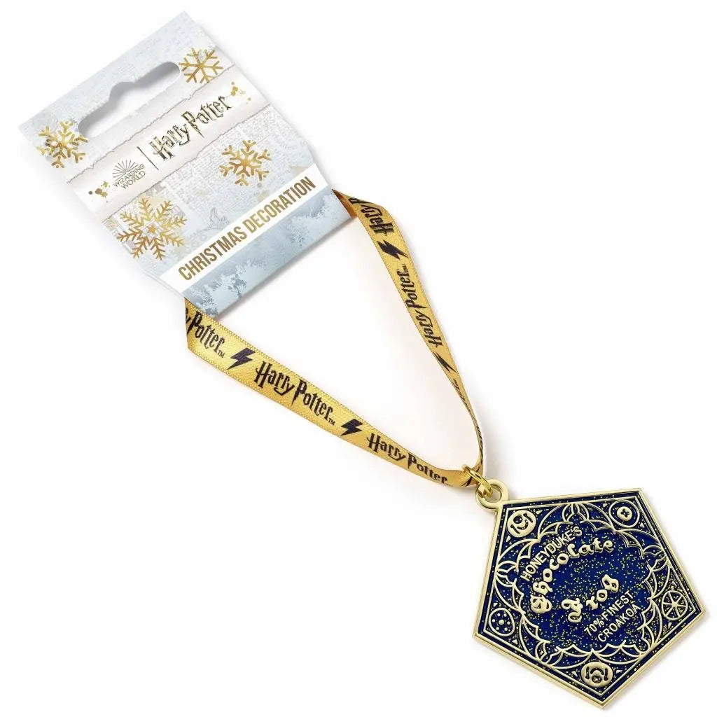 Ornement de Noël Chocogrenouille Harry Potter -  La boutique Aux 2 Balais