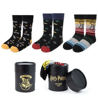 Pack 3 Chaussettes Harry Potter - Taille 38-45 - Confort & Style -  La boutique Aux 2 Balais