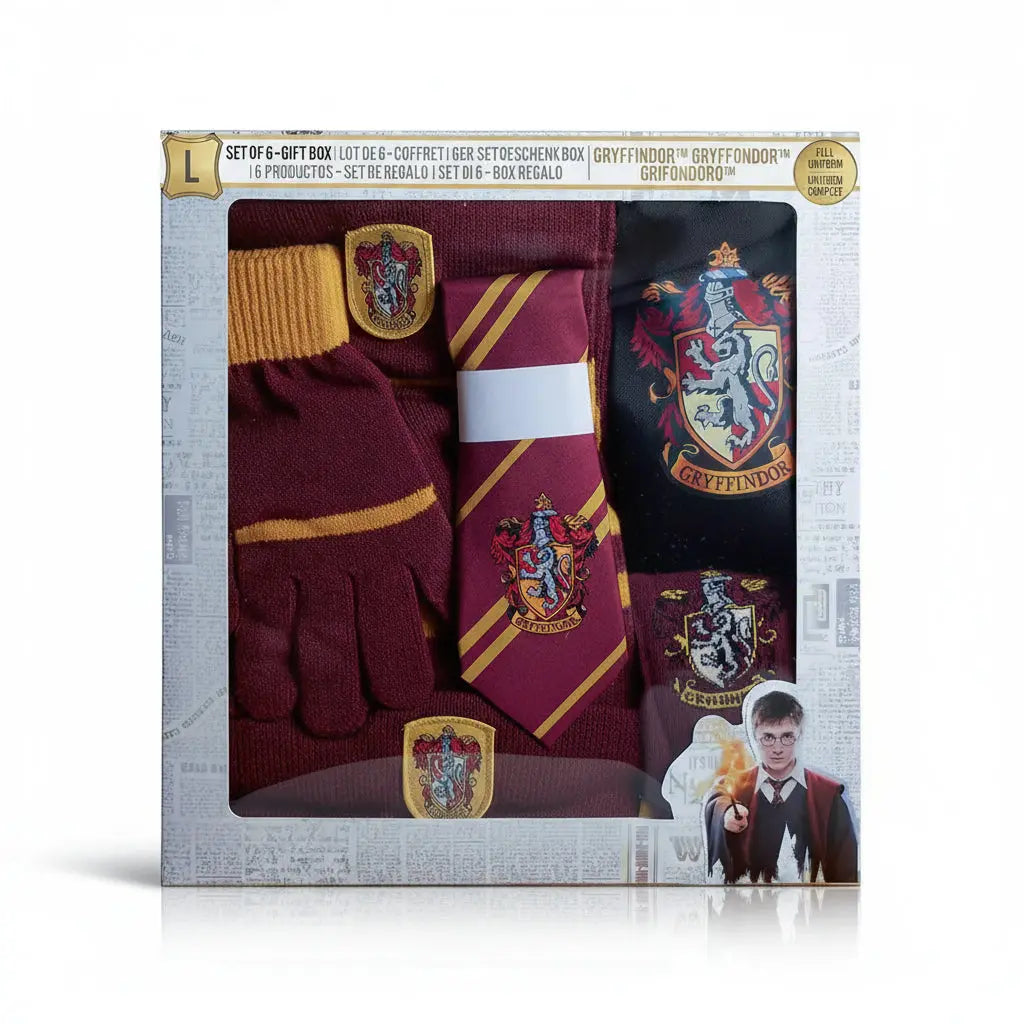 Pack Déguisement Gryffondor Adulte 6 Pièces - Harry Potter -  La boutique Aux 2 Balais