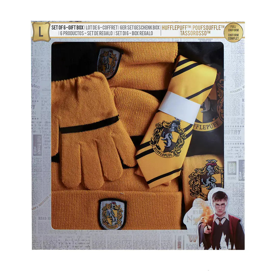 Pack Déguisement Poufsouffle Adulte 6 Pièces - Harry Potter -  La boutique Aux 2 Balais