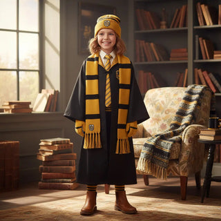 Pack déguisement Poufsouffle Enfant 6 pièces - Harry Potter -  La boutique Aux 2 Balais