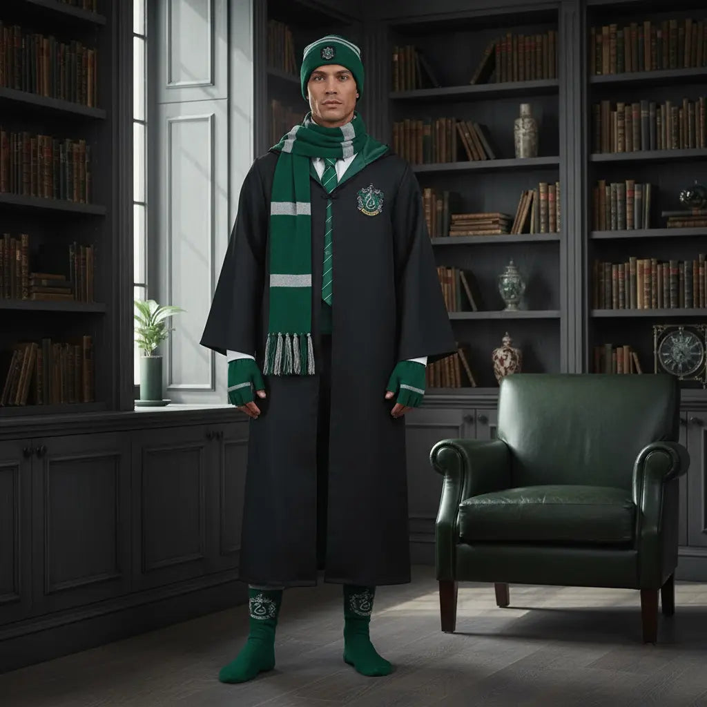 Pack déguisement Serpentard Adulte 6 pièces - Harry Potter -  La boutique Aux 2 Balais