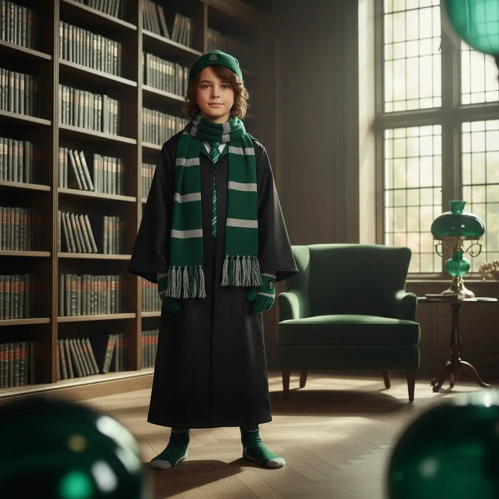 Pack déguisement Serpentard Enfant 6 pièces - Harry Potter -  La boutique Aux 2 Balais