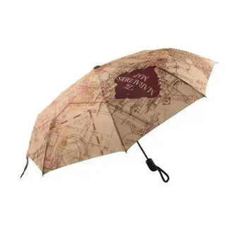 Parapluie Carte du Maraudeur Harry Potter -  La boutique Aux 2 Balais