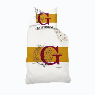 Parure Housse Couette Gryffondor Coton 140x200 cm -  La boutique Aux 2 Balais