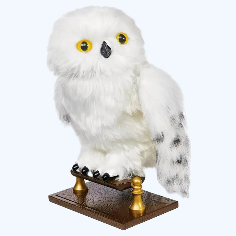 Peluche Interactive Hedwige Harry Potter 30 cm - Réagit Voix + 15 Sons Mouvements -  La boutique Aux 2 Balais