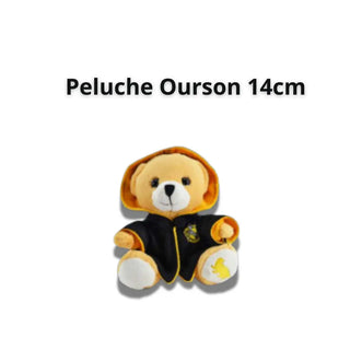 Peluche Ourson Poufsouffle 14 cm – Harry Potter -  La boutique Aux 2 Balais