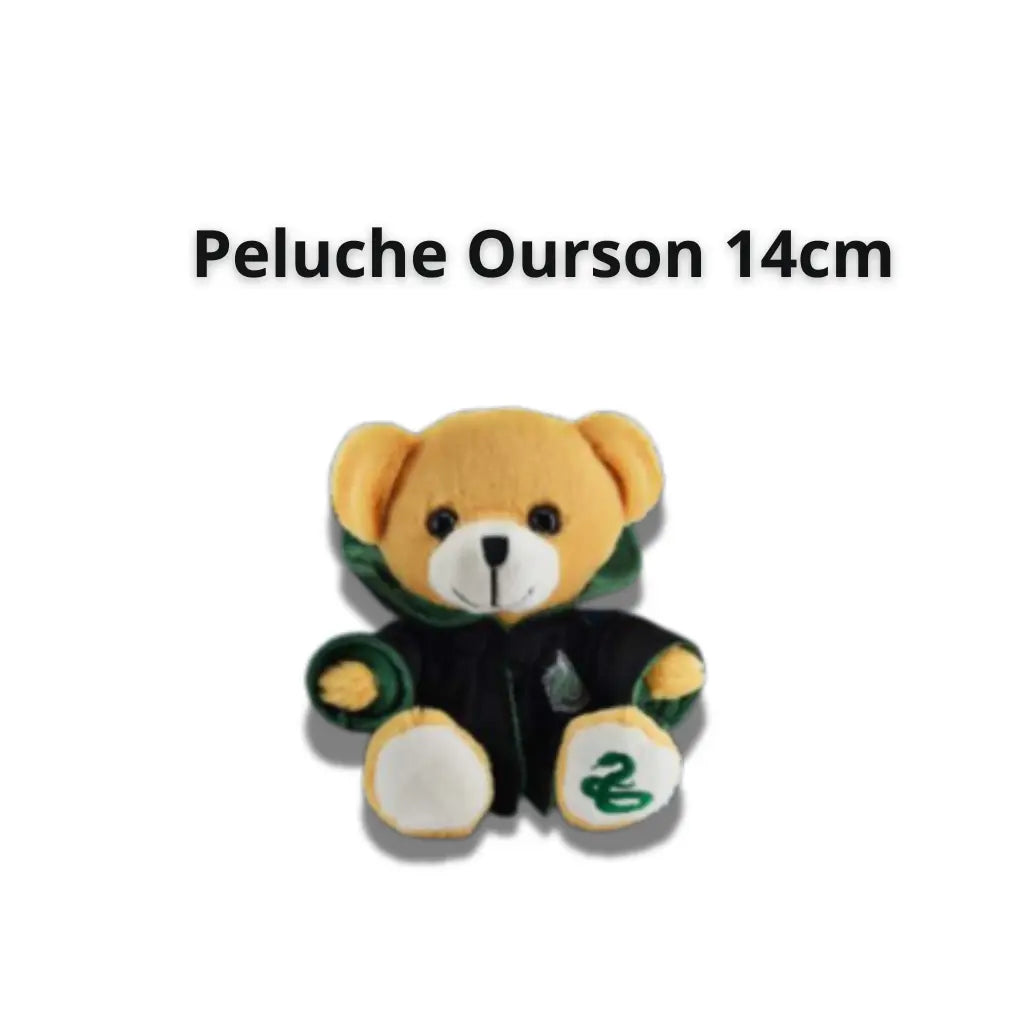 Peluche Ourson Serpentard 14 cm – Harry Potter -  La boutique Aux 2 Balais