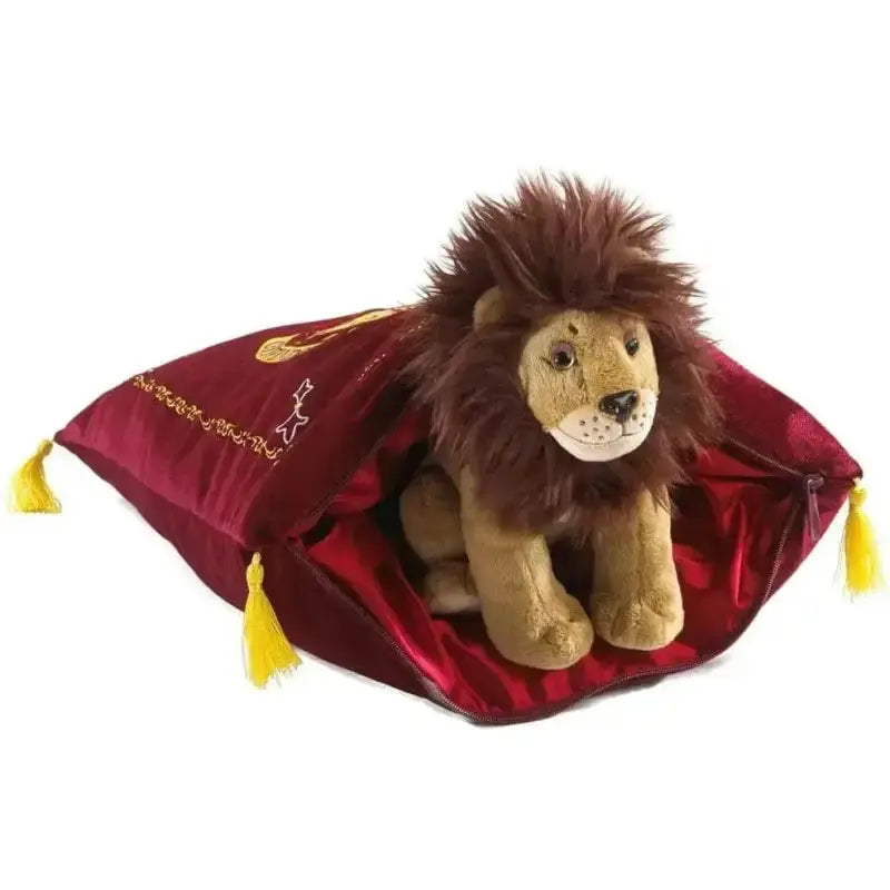 Peluche et coussin de la Maison de Gryffondor -  La boutique Aux 2 Balais