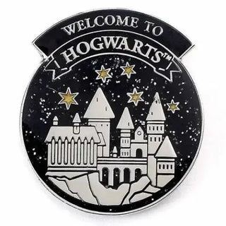 Pin's Welcome to Hogwarts -  La boutique Aux 2 Balais