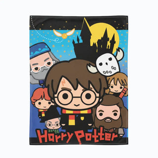 Plaid Polaire Harry Potter 100x140 cm -  La boutique Aux 2 Balais