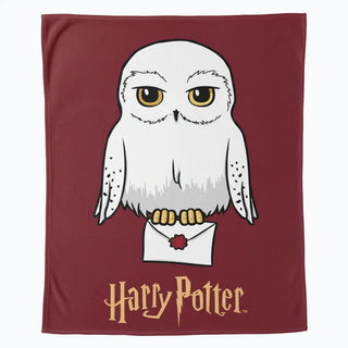 Plaid Polaire Hedwige 100x140 cm -  La boutique Aux 2 Balais