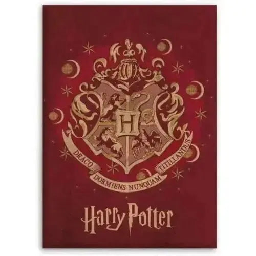 Plaid Polaire Hogwarts Rouge 100x140 cm -  La boutique Aux 2 Balais