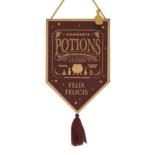 Plaque Suspendue Felix Felicis – Harry Potter -  La boutique Aux 2 Balais