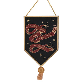 Plaque Suspendue I Solemnly Swear – Harry Potter -  La boutique Aux 2 Balais