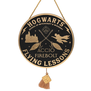 Plaque Suspendue Leçon de Vol – Harry Potter -  La boutique Aux 2 Balais