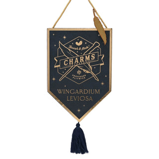 Plaque Suspendue Wingardium Leviosa – Harry Potter -  La boutique Aux 2 Balais