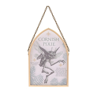 Plaque en verre Lutin de Cornouailles -  La boutique Aux 2 Balais